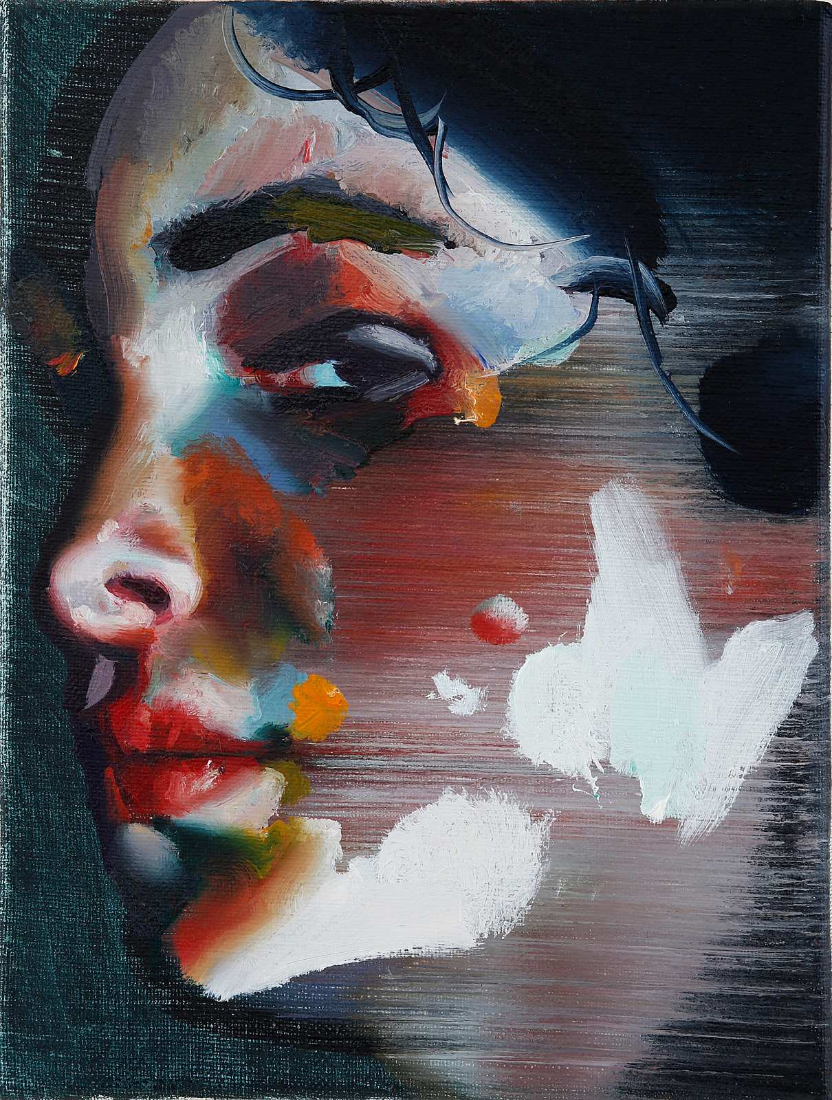 Miss Henson (1),Painting by Rayk Goetze