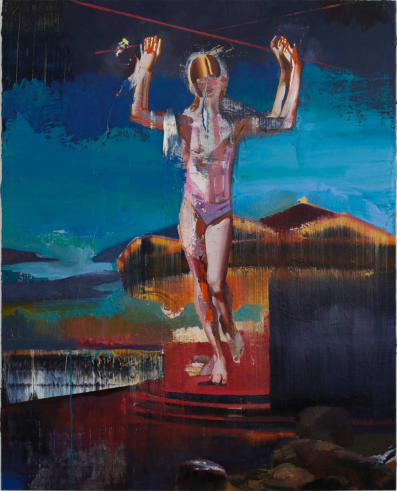 Out of Kindheit,Painting by Rayk Goetze