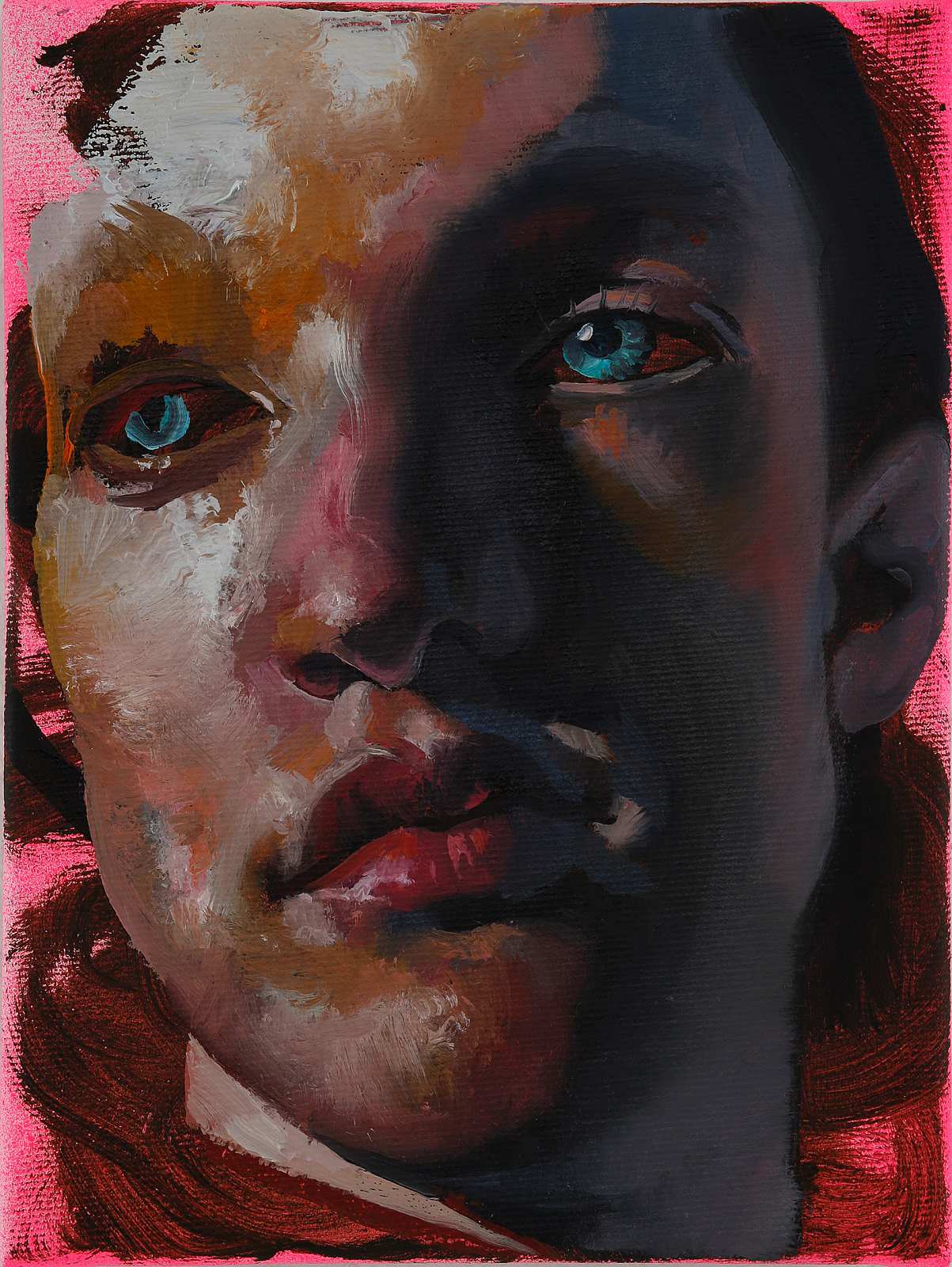 Portrait N°4,Painting by Rayk Goetze