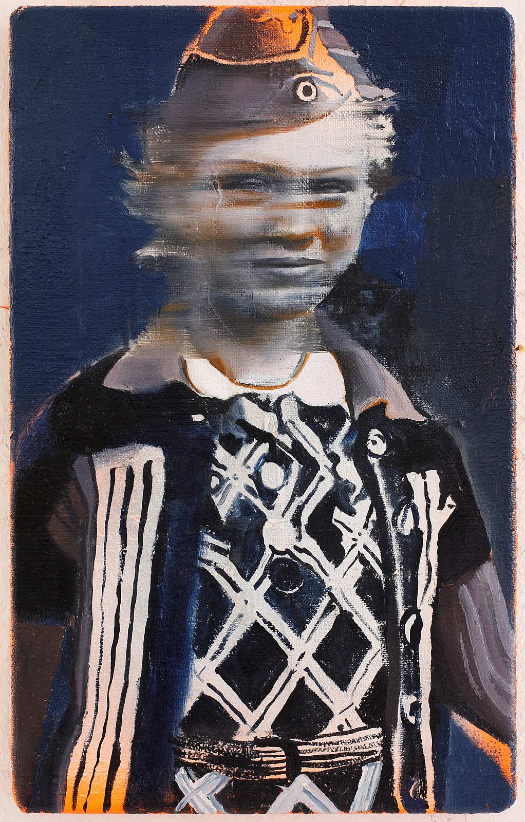 The Smile,Painting by Rayk Goetze