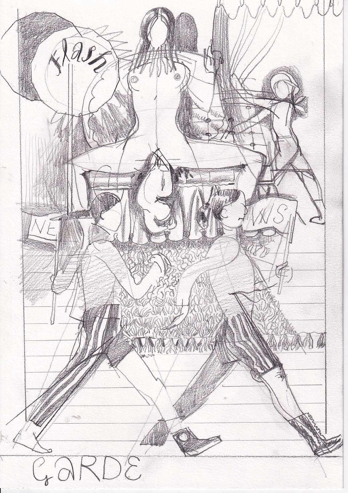 Garde,Painting by Rayk Goetze