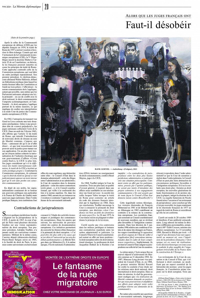 Le Monde Diplomatique, Paris, May Issue