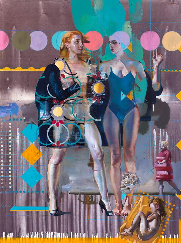 Fannys Traum, Painting by Rayk Goetze