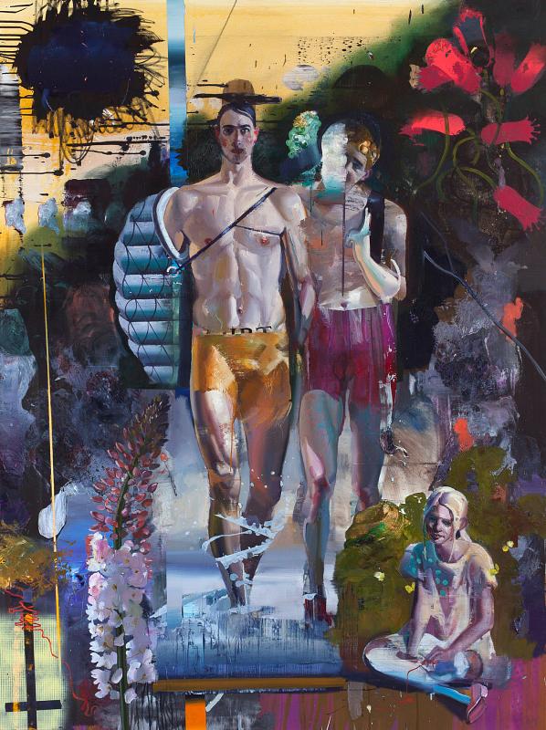 Furt, Painting by Rayk Goetze