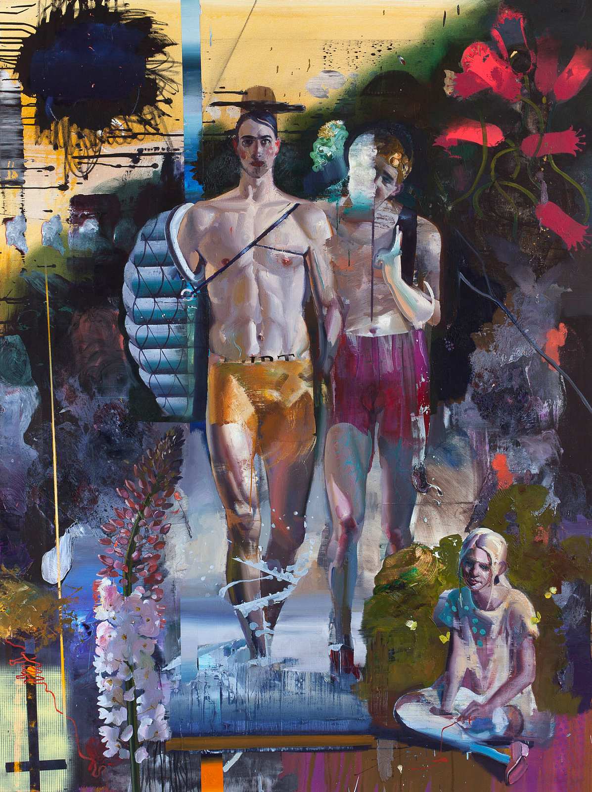 Furt,Painting by Rayk Goetze