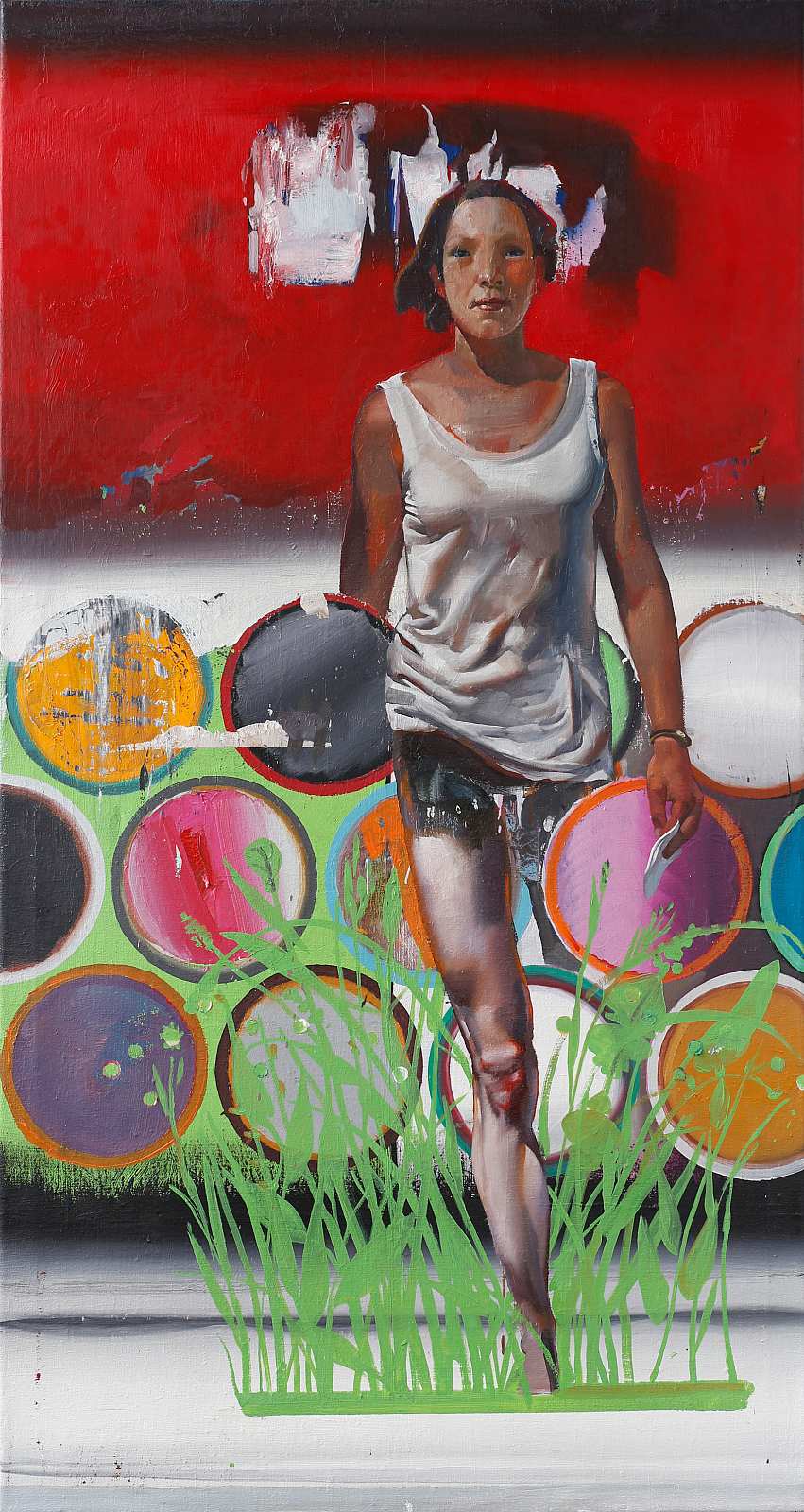 Botin (reloaded),Painting by Rayk Goetze