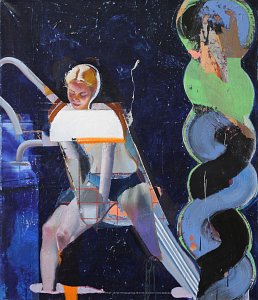 Kindskopf,Painting by Rayk Goetze