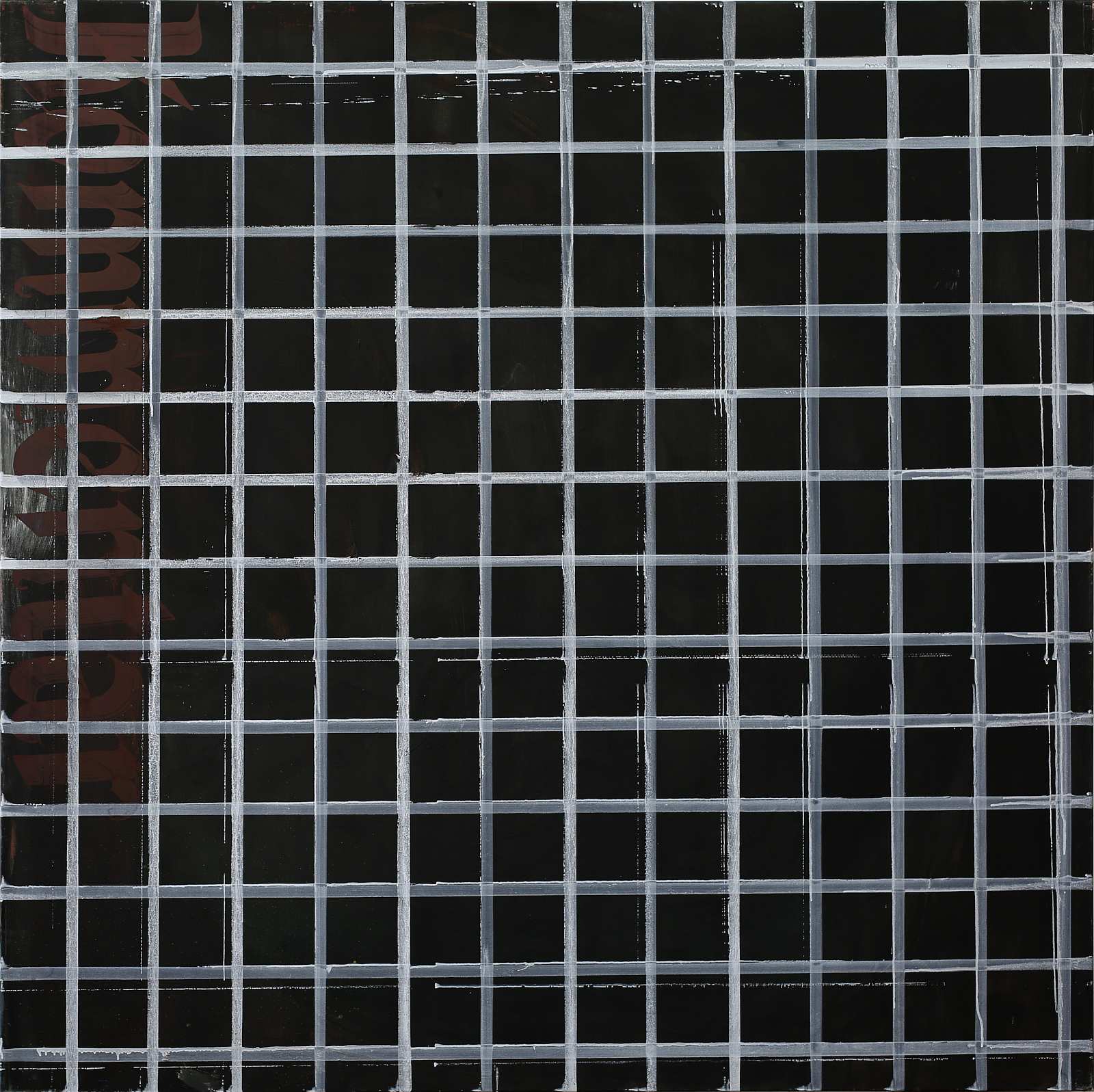 Kommentar 1,Painting by Rayk Goetze