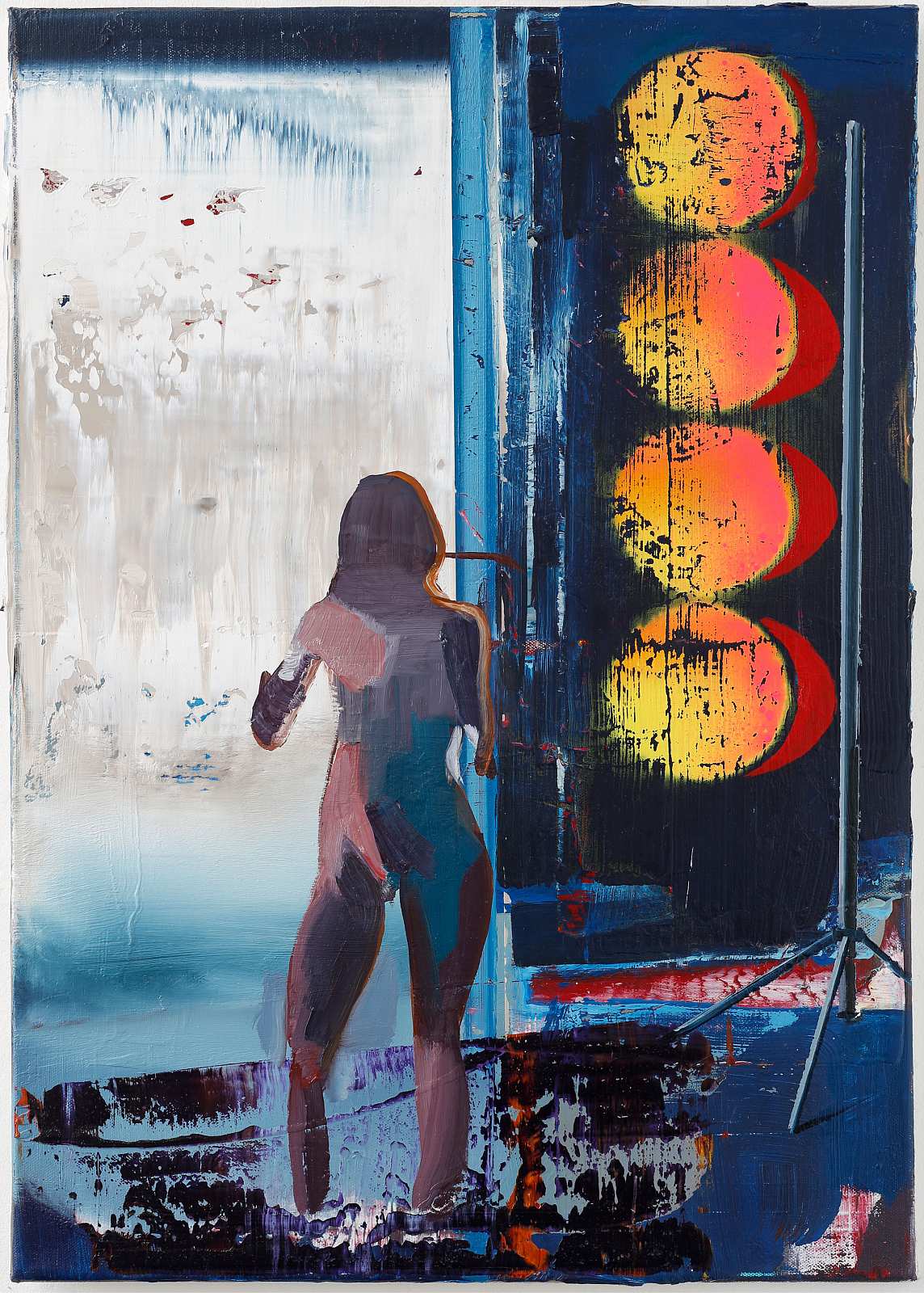 Anordnung,Painting by Rayk Goetze