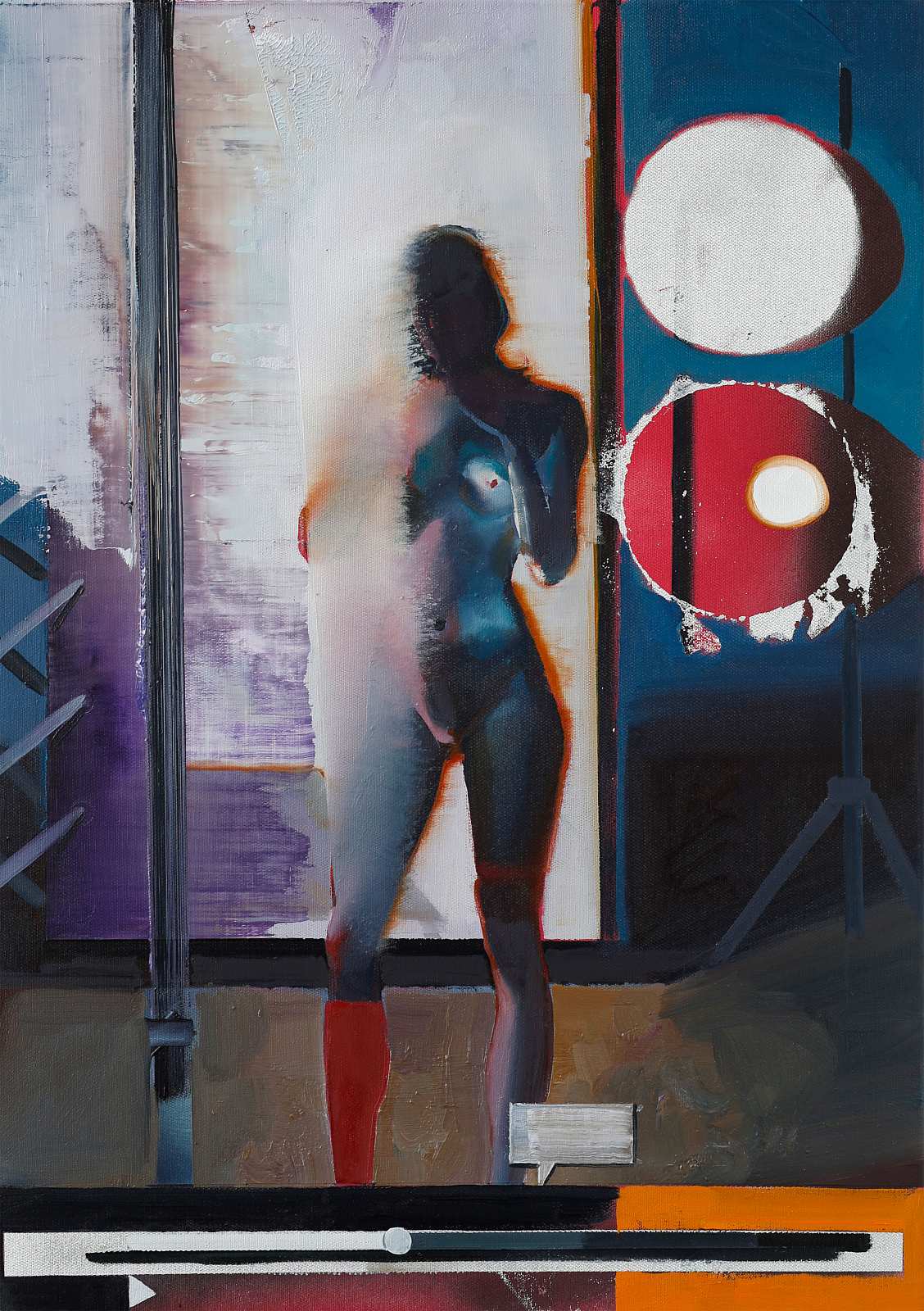 Anordnung 2,Painting by Rayk Goetze