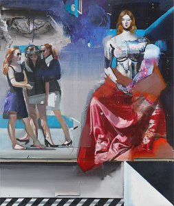 Thron,Painting by Rayk Goetze